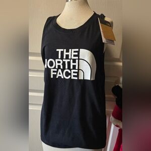 BRAND NEW LADIES LARGE BLACK NORTH FACE TANK TOP